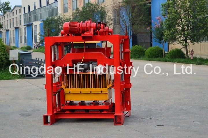 Qt4-40 Small Manual Cement Concrete Brick Machinery Block Making Machine