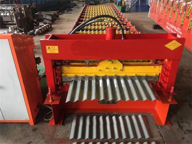 Dx Various Customized Cold Corrugated Roof Panel Roll Forming Machine