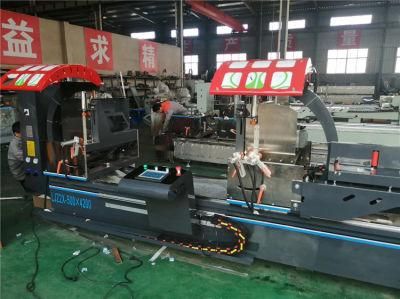 UPVC Plastic Window Making Machine for Cutting PVC Window/Aluminum Double Head Cutting Saw PVC/PVC UPVC Profile Windows Cutting Saw Machine