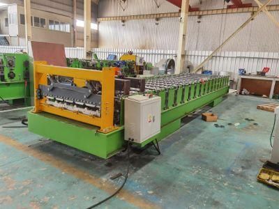 Easy-Operate Metal Roof Panel Roll Forming Machine Tile Making Machinery