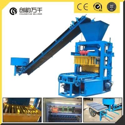 Qt 4-24 Brick Making Machine Small Scale Industries Machine
