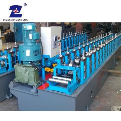 Popular Customized Bracket Hollow Lift Guide Rail Elevator Manufacture Machine