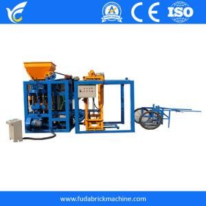 Qt4-24 Cabro Making Machine Concrete Hollow Blocks machine in Kenya