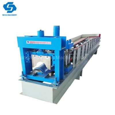 High Speed Prepainted Steel Roof Tile Ridge Cap Roll Forming Machine