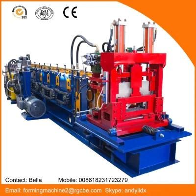 C/Z Shape Purlin Roll Forming Machine Export Kenya