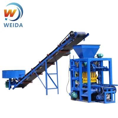 Manual Hollow Brick Block Maker Concrete Cement Brick Block Making Machine Price