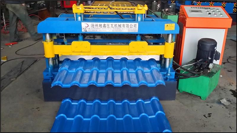 Bamboo Shape Roof Tile Sheet Metal Making Machinery