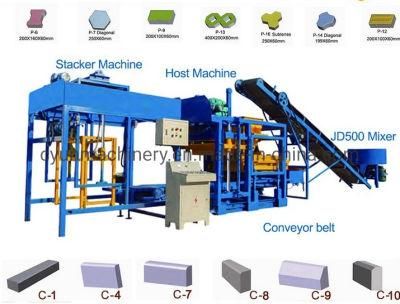 Qt4-25 Automatic Stationary Concrete Block Making Machine for Sale