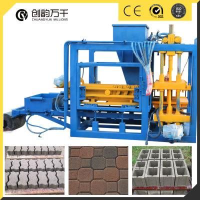 Qt4-15s Cement Brick Block Making Machine Price in Peru
