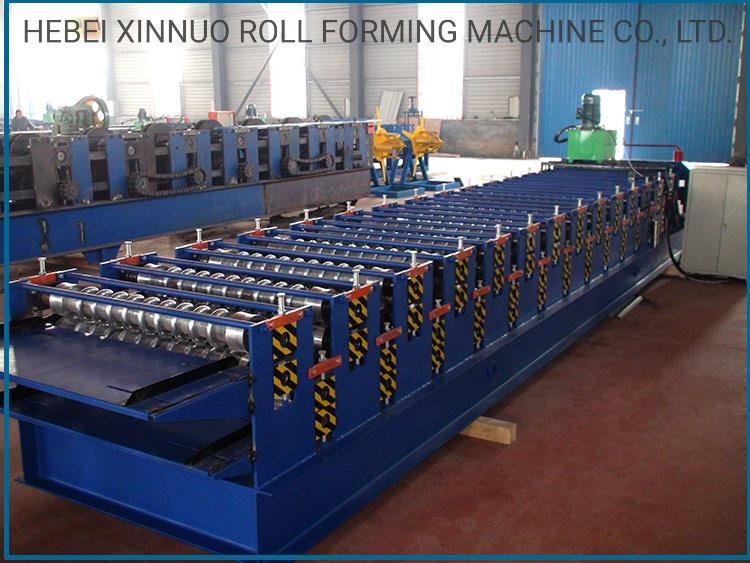 Xinnuo 836+836 Double Layer Roofing Sheet Roll Forming Machine