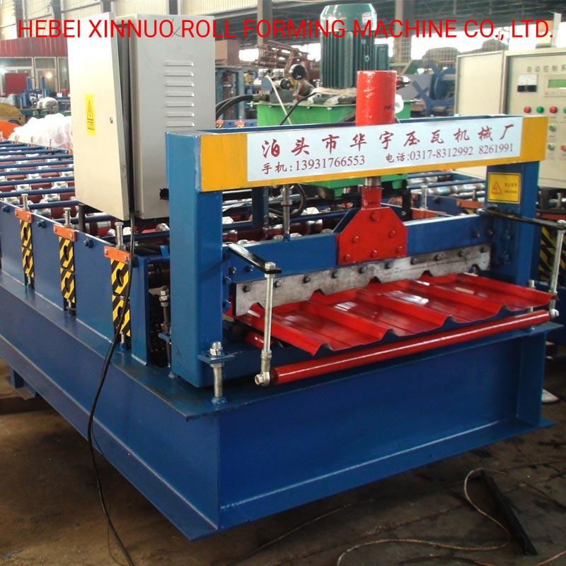 Fully Automatic Interlock Tiles Metal Roofing Making Roll Forming Machine