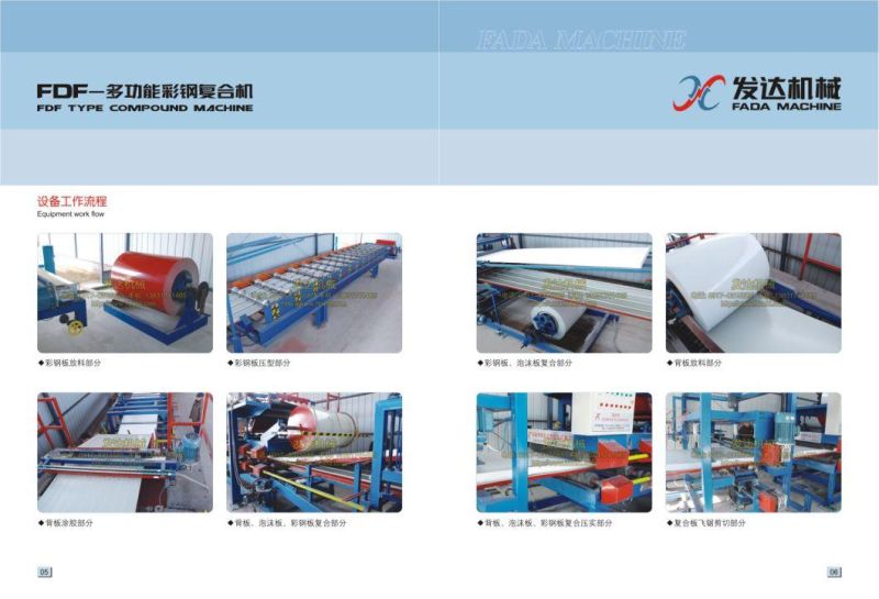 Xinnuo Sandwich Panel Production Line and Automatic Sandwich Making Machine