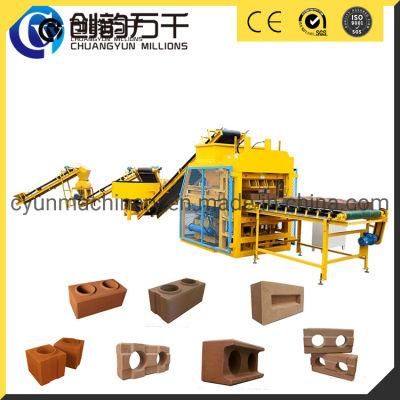 Cy4-10 Automatic Clay Interlocking Brick Machine with Hydraulic System in Nigeria