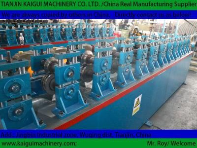 Worm Gear Box Flying Cut-off Ceiling T Grid T Bar Forming Machine with Core Technology