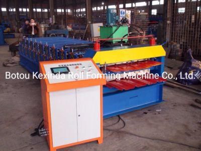 Kexinda Trapezoid 840mm + 900mm Double Layer Rolling Forming Machine
