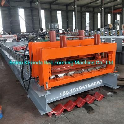 Machine Making Roof Sheet Step Tiles Roll Forming Machines