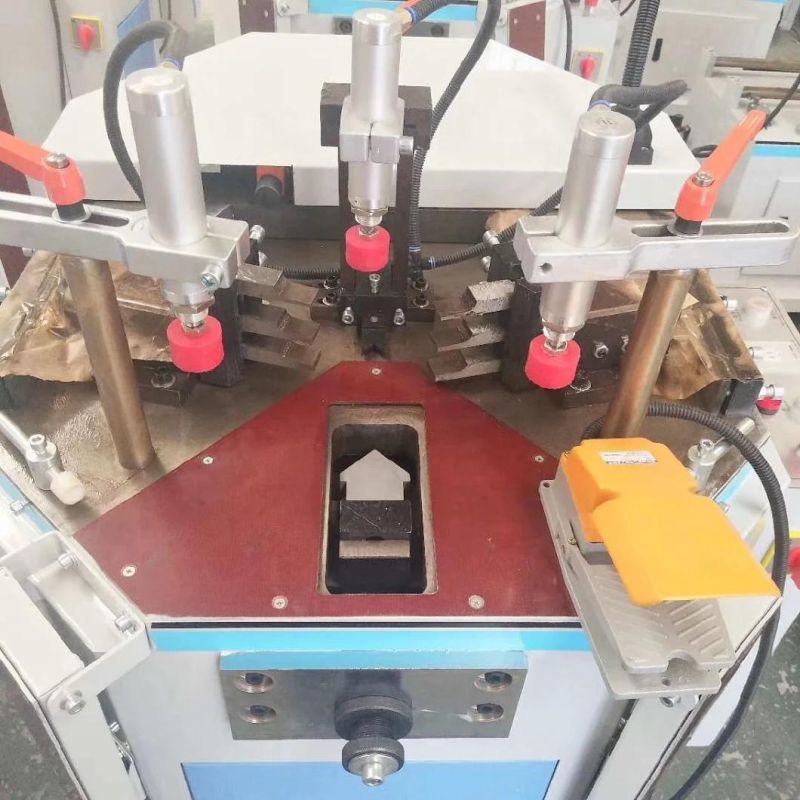 Discount! ! ! Aluminum Window Profile Corner Combining Machine/Aluminum Windows Corner Crimping Connecting Forming Machine with Many Points Single Cutter