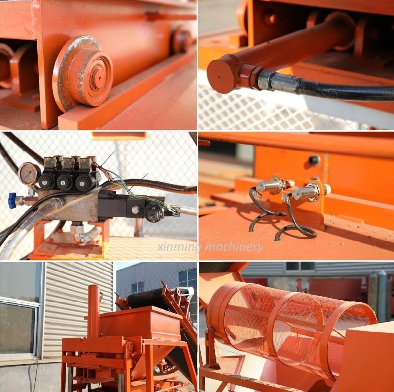 Xm2-10 Hydraulic Clay Interlocking Lego Brick Machine Clay Brick Production Line with Factory Price