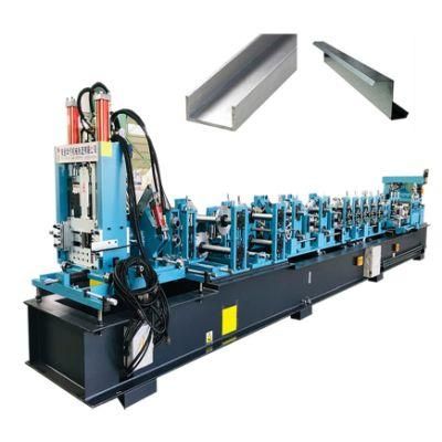 Cheap Factory Price Full Automatic Changeable CZ Purlin Steel Cold Roll Forming Machine with PLC