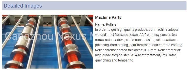 Double Deck Roofing Roll Forming Machine with Automatic Stacker/Metal Profile Sheet Making Machine