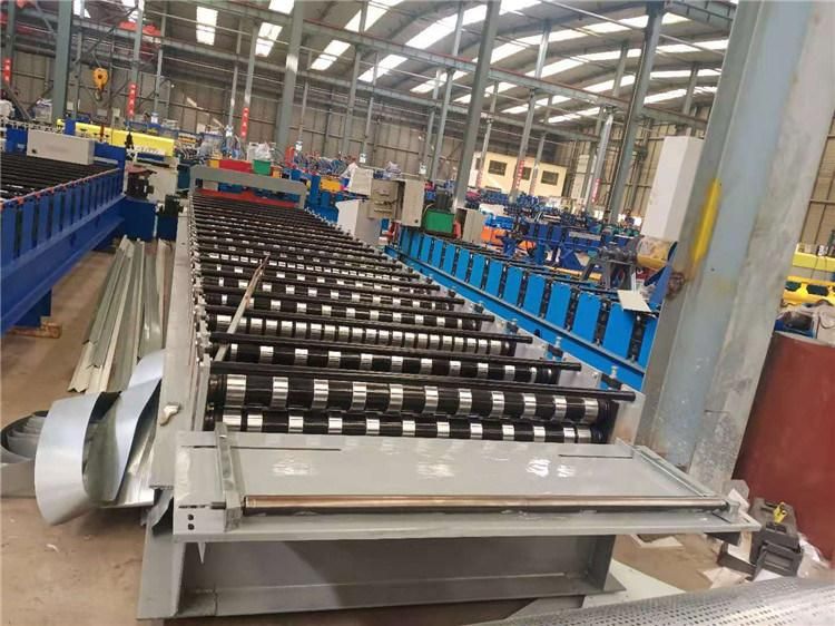 Customized Automatic Floor Deck Roll Forming Machine for High-Rise Building
