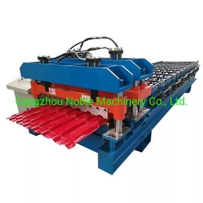 Bamboo Shape Roof Tile Sheet Metal Making Machinery