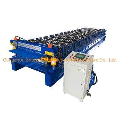 Corrugated Galvanized Steel Sheet Roof Roll Forming Machine