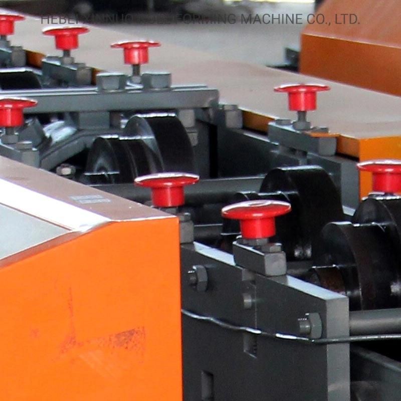 Hebei Xinnuo Corrugated Steel Plate Door Frame Roll Forming Machine From China