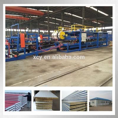 Kxd Z Lock EPS and Rock Wool Sandwich Panel Making Machine