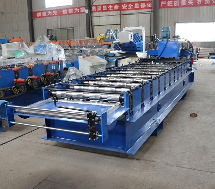 Double Layer Roof Tile Roll Making Forming Machine