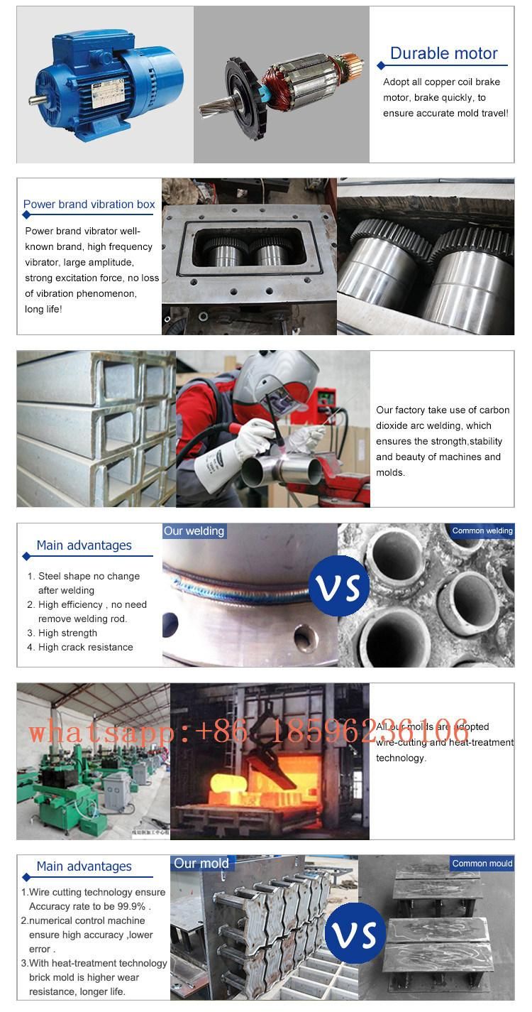Best Quality Qt4-15 Concrete Paving Making Machine in Africa