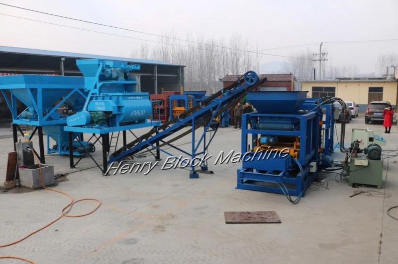 Qt4-15 Automatic Concrete Block Making Machine Paving Stone Brick Machine Price in South Africa