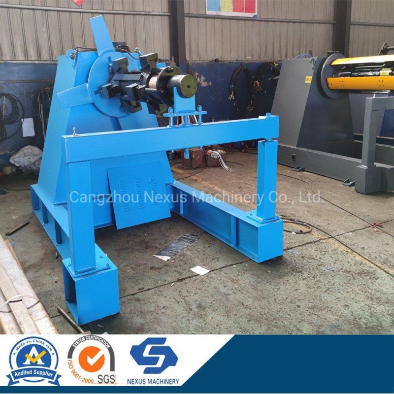 Hydraulic Decoiler with Coil Car Full-Automatic Metal Sheets Decoiler