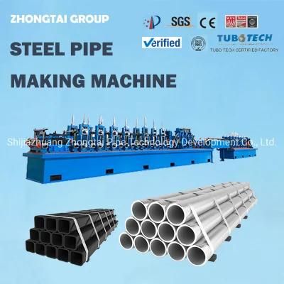 Metal Square Round Welded Rectangle Pipe Tube Manufacturing Machine Pipe Making Machine Tube Making Machine