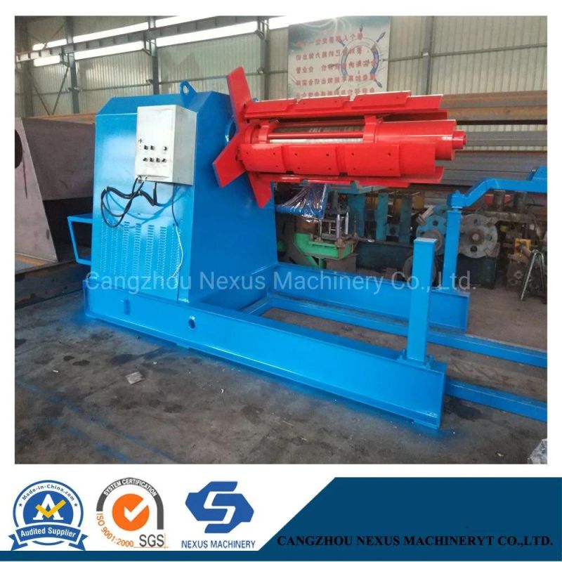 Hydraulic Auotmatic Decoiler Roll Form Press Machine for Metal Roofing Sheet Roll Forming Machine
