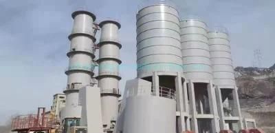 Burning Coal or Natural Gas Lime Vertical Shaft Kiln Cement Plant