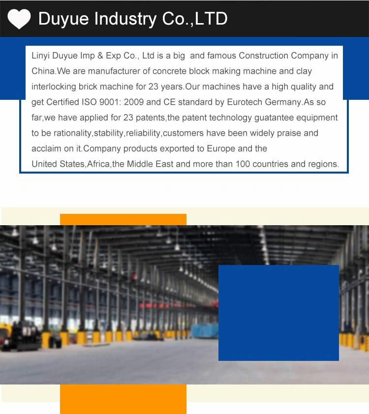 Qtj4-40 Small Block Making Machine, Concrete Brick Machine, Cement Block Machinery