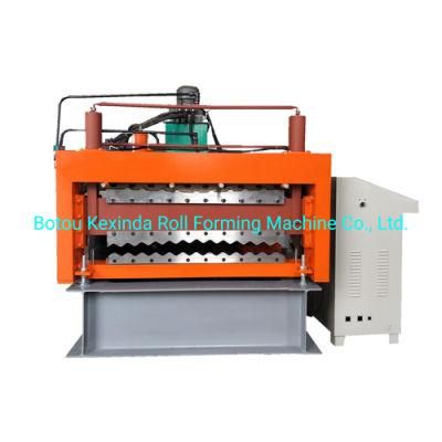 New Type Double Layer Roof Used Tile Making Roll Forming Machine