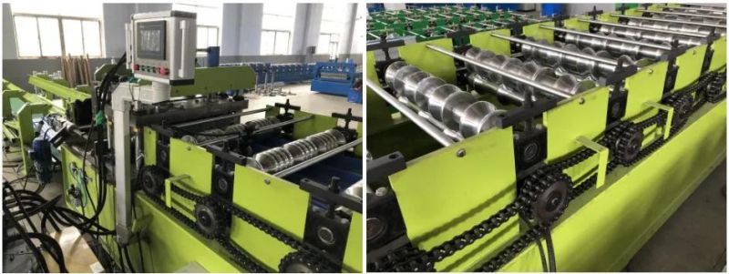 8 Layer Better Anti-Corrosion Insulation Polymer Laminated Metal Plate Glazed Tile Roll Forming Machine