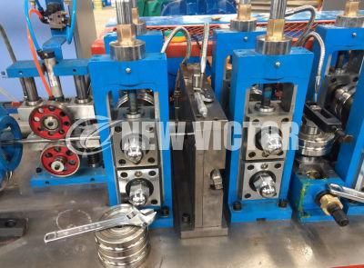 Automotive Wiper System Tube Cold Roll Forming Mill Machine ERW Pipe Making Machine High Frequency Straight Seam Welded