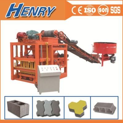 Qt4-26c Small Block Production Line Concrete Brick Machine for Sale