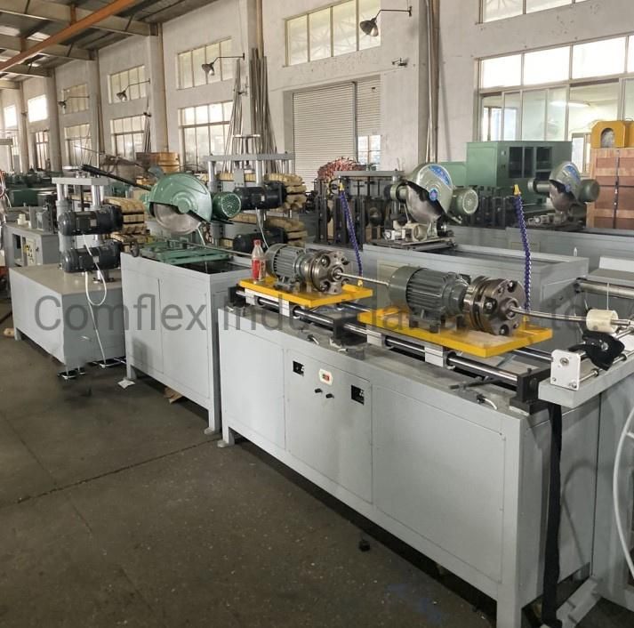 DN8-DN40 Gas/Water/Sprinkler/Solar Hose Corrugated Metal Hose Making Machine Supplier