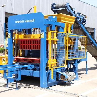Qt 4-15 Automatic Concrete Cement Hollow Block/ Paver Block/ Solid Interlocking Block Making Machine