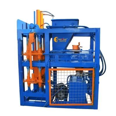Ly4-10 Interlocking Clay Block Ecological Brick Making Machinery in Ghana