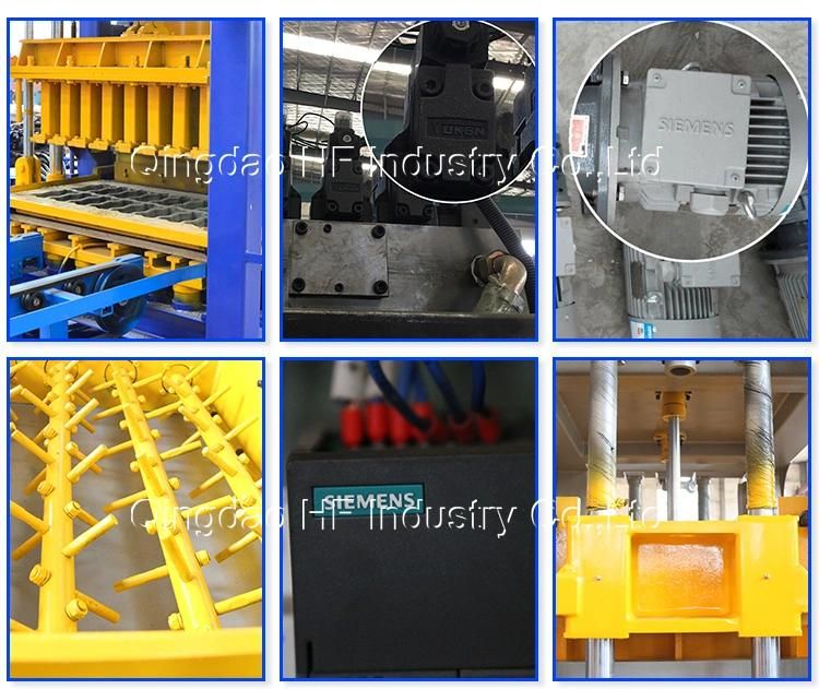 Qt5-15 High Production Line Automatic Concrete Cement Interlocking Hollow Brick for Sale