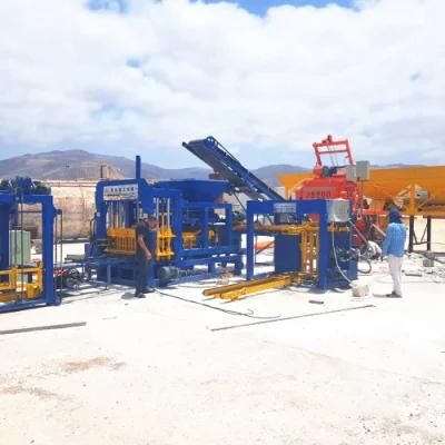 Automatic Interlocking Concrete Hollow Block Making Machine