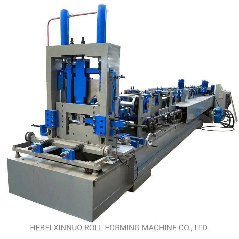 Xn C Z Double Cutter and Punching Purlin Roll Forming Machine