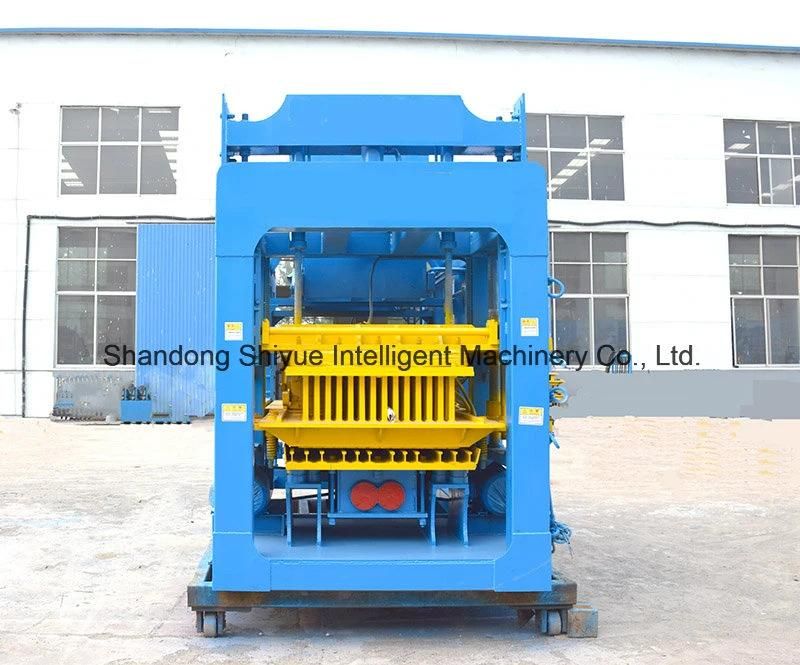 Automatic Hollow Block Machine Concrete Brick Making Machinery with Top Brand Motors