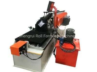 Galvanized Light Steel Frame C Channel Frame Roll Former /Omega /Furring Metal Stud / Light Keel Stud Purline Cold Rolling Forming Machine