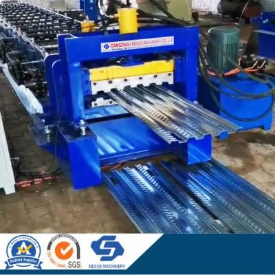 Scaffold Panel Roll Forming Machine Nexus Metal Foot Padel Plate Sheet Making Machinery